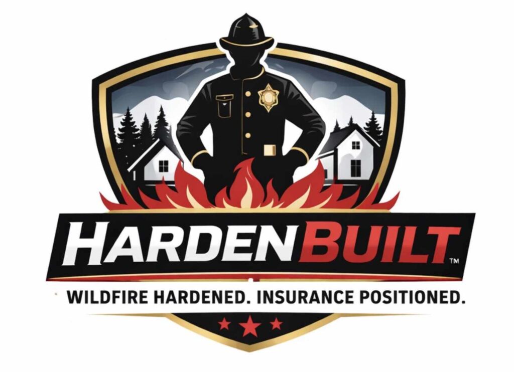 harden built, wildfire hardened, insurance positioned